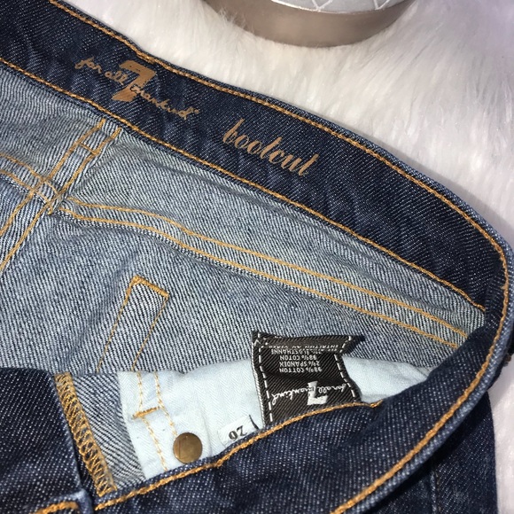 7 for All Mankind Sz 26 Bootcut - Picture 8 of 8